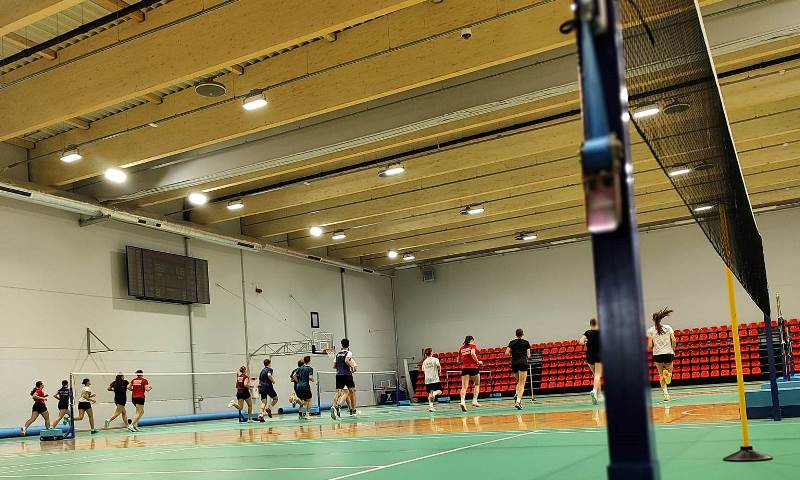 Lietuvos badmintono rinktinės kandidatų stovykla Druskininkuose